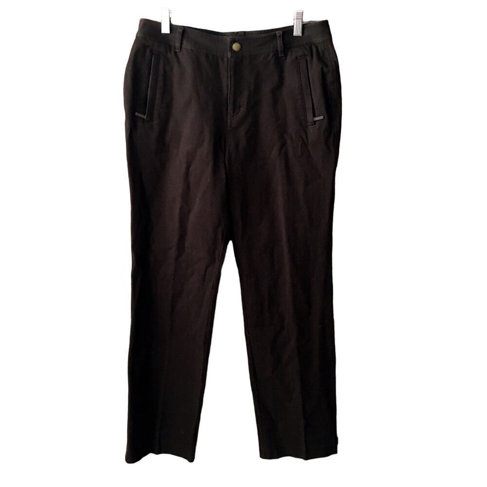 Chocolate Brown Pants sz 8 Ralph Lauren Pants sz 8 Dark Brown Straight Leg Pants